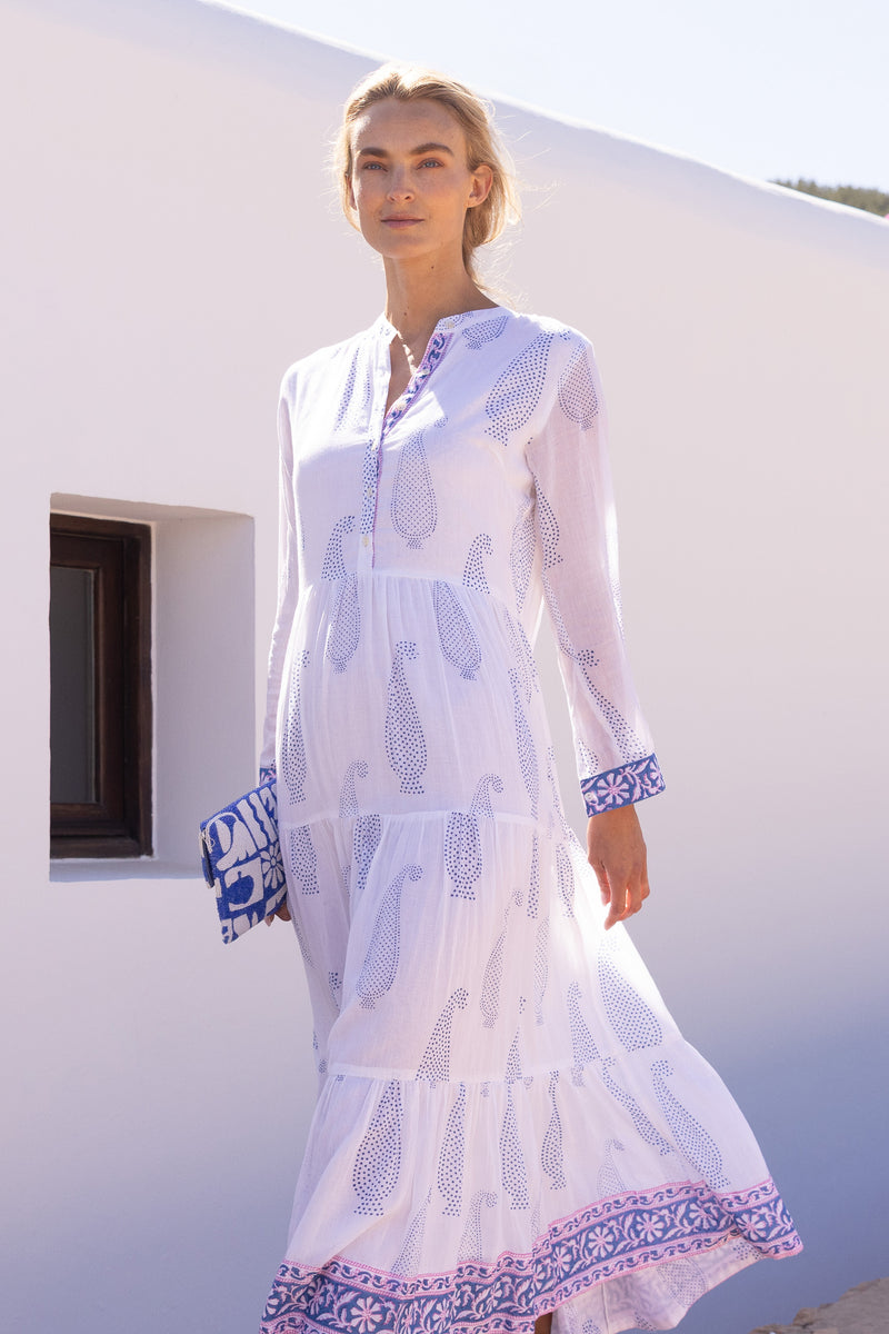 Mandarin Maxi- Aptos Blue