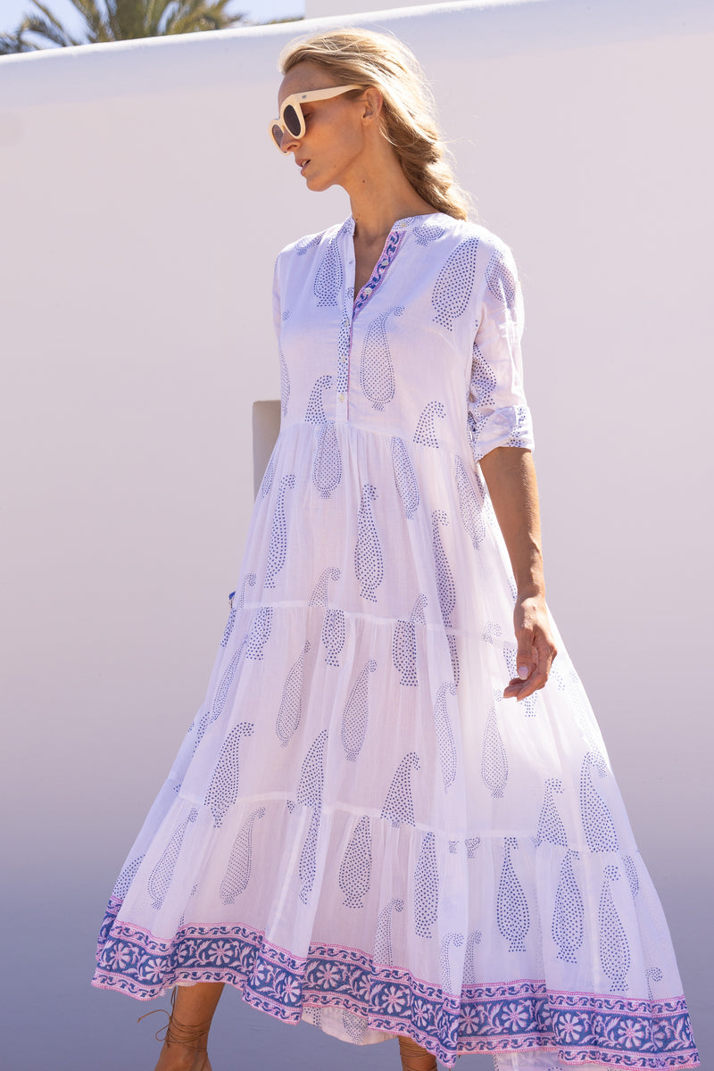 Mandarin Maxi- Aptos Blue