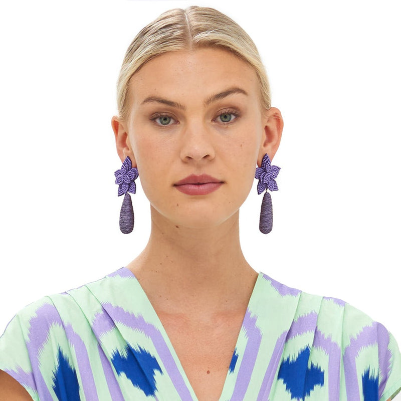 Marbella Earrings- Lavender