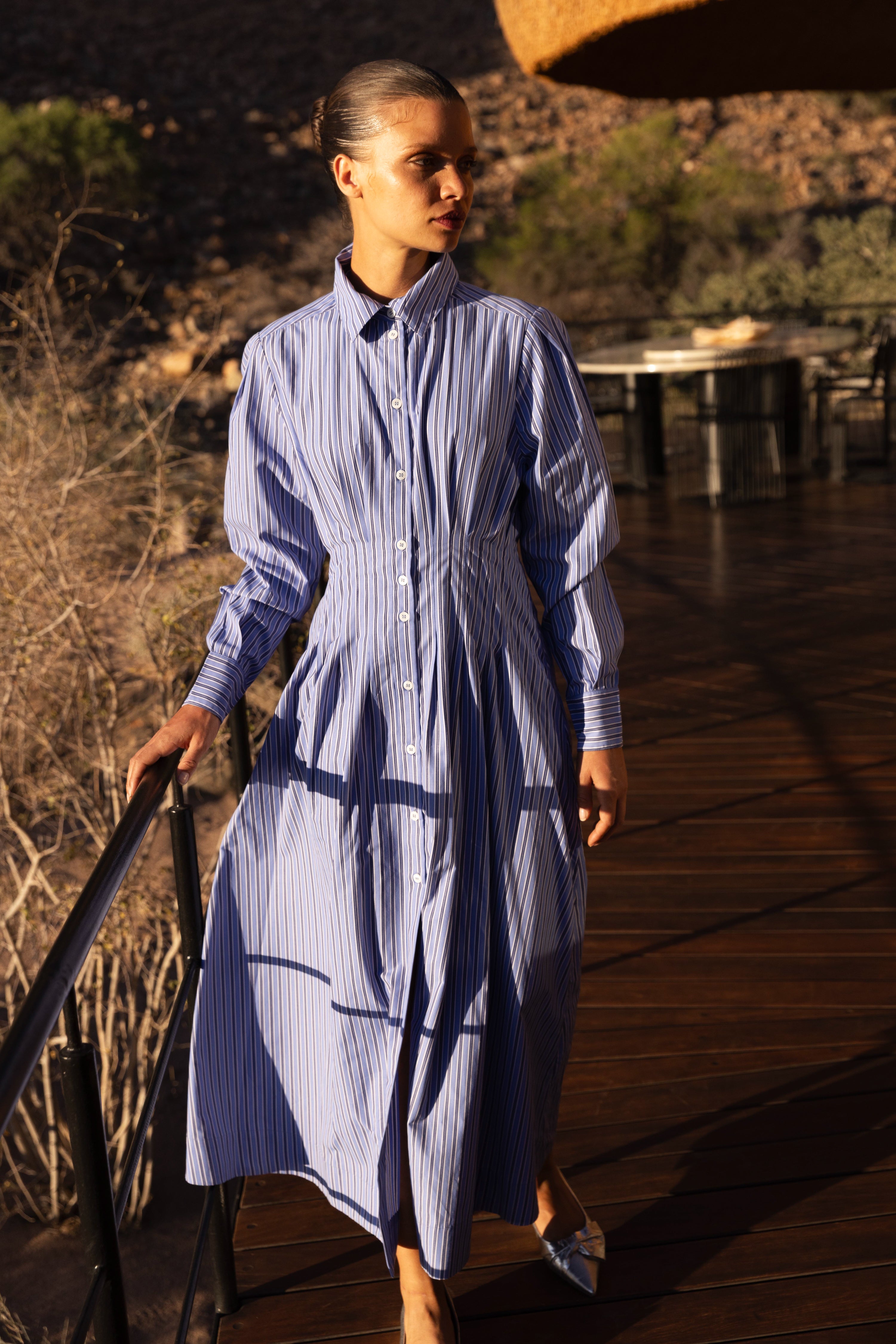 Elizabeth Maxi- Merrill Blue