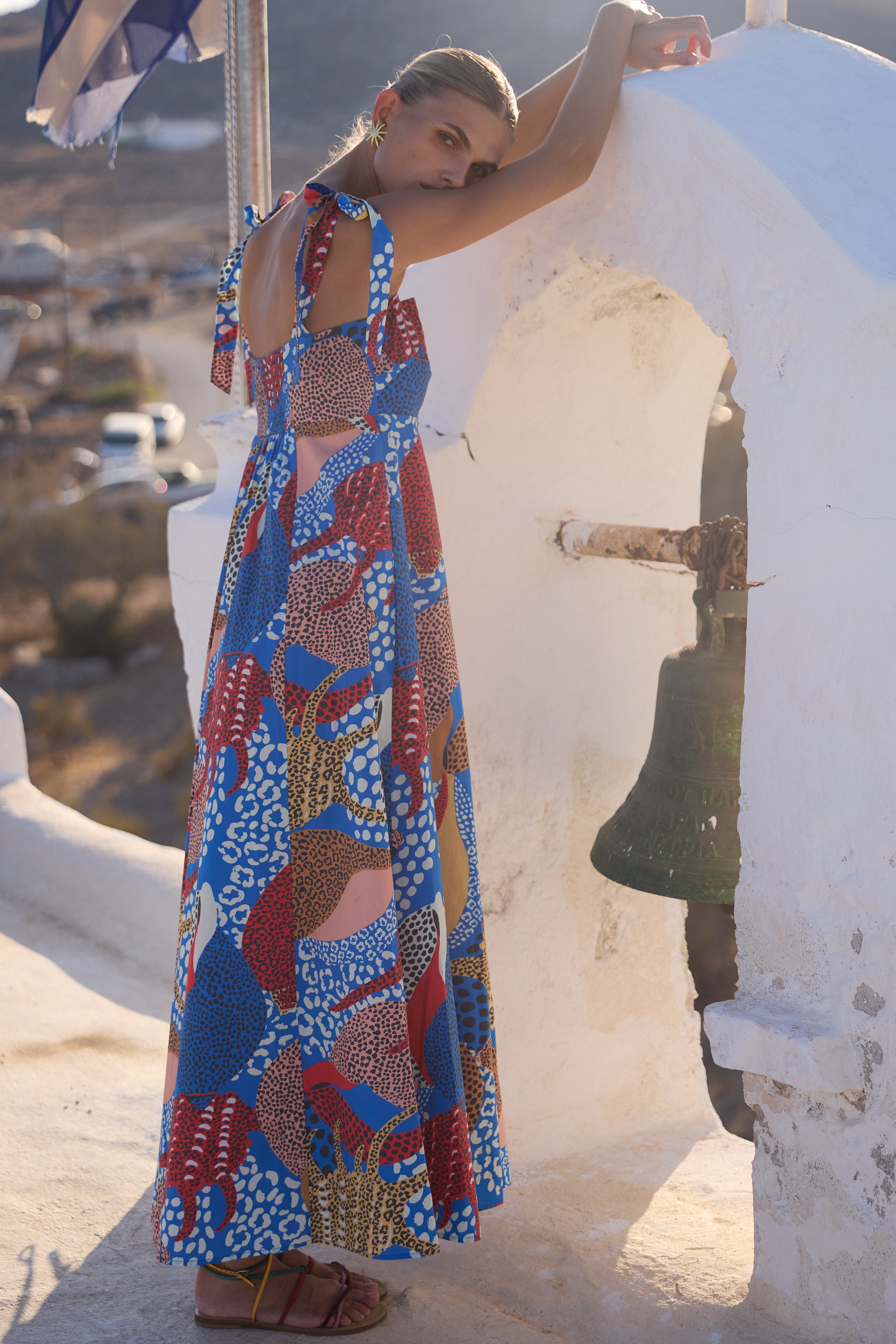 Delilah Dress- Nautilus Blue