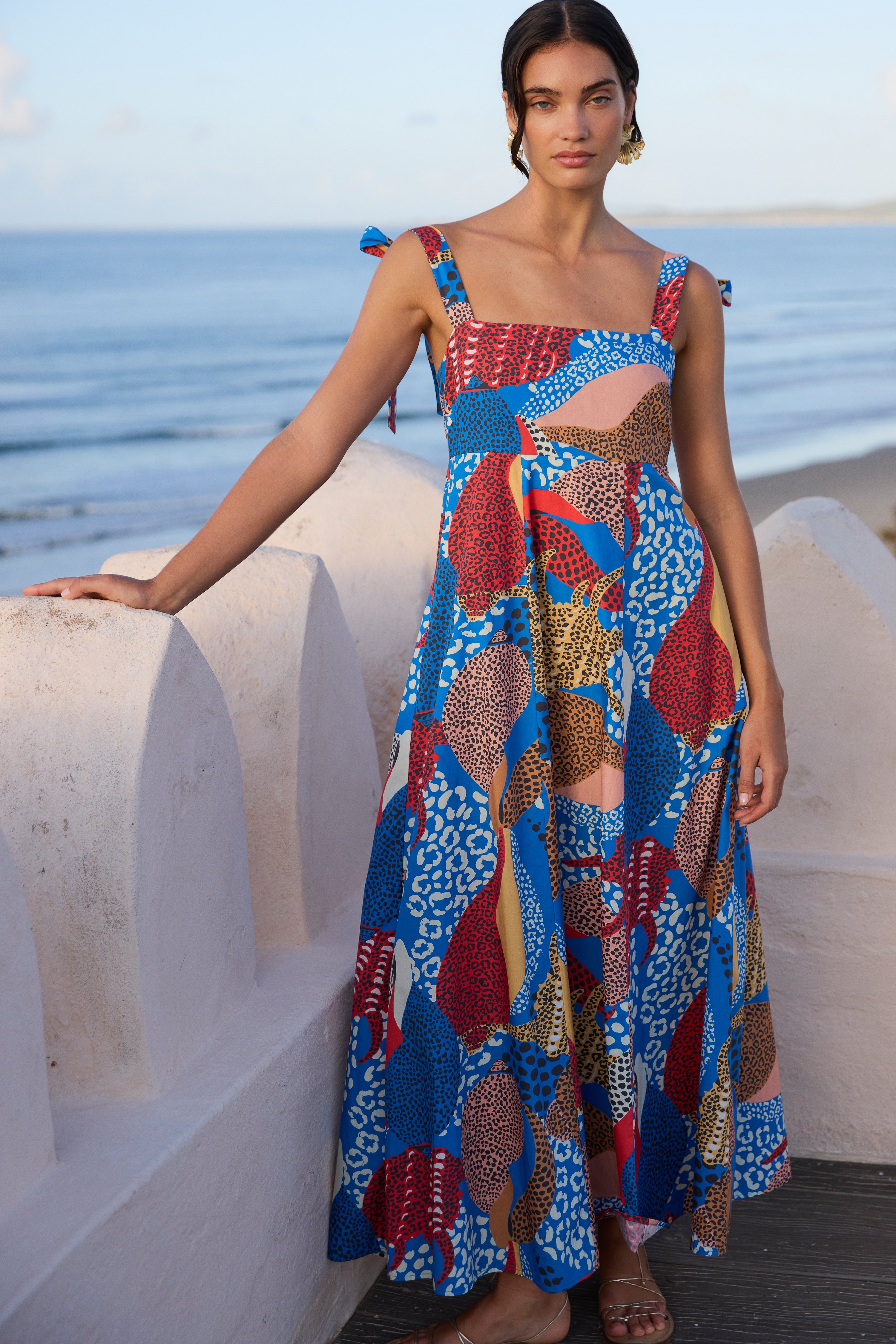 Delilah Dress- Nautilus Blue