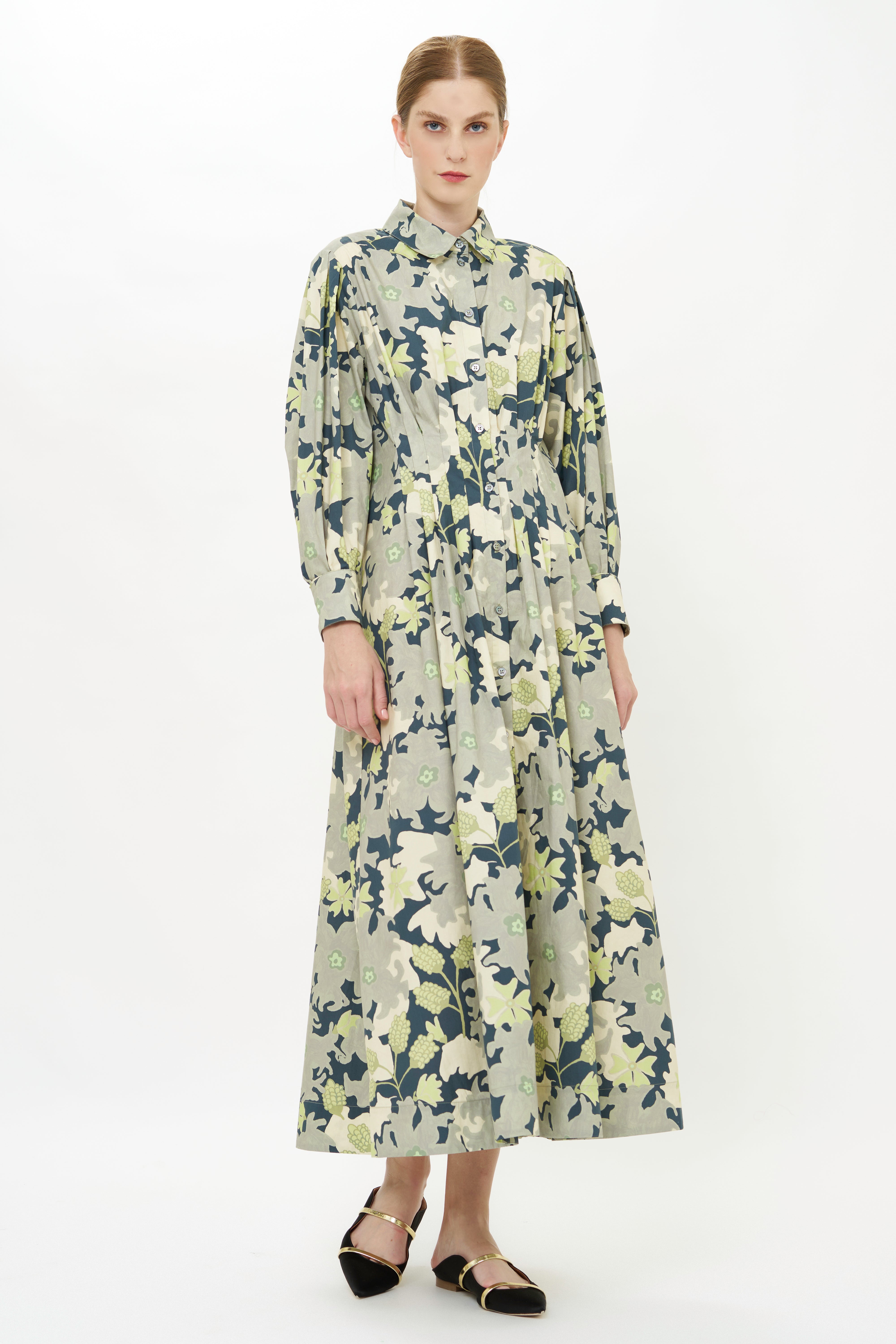 Elizabeth Maxi- Suzani Charcoal