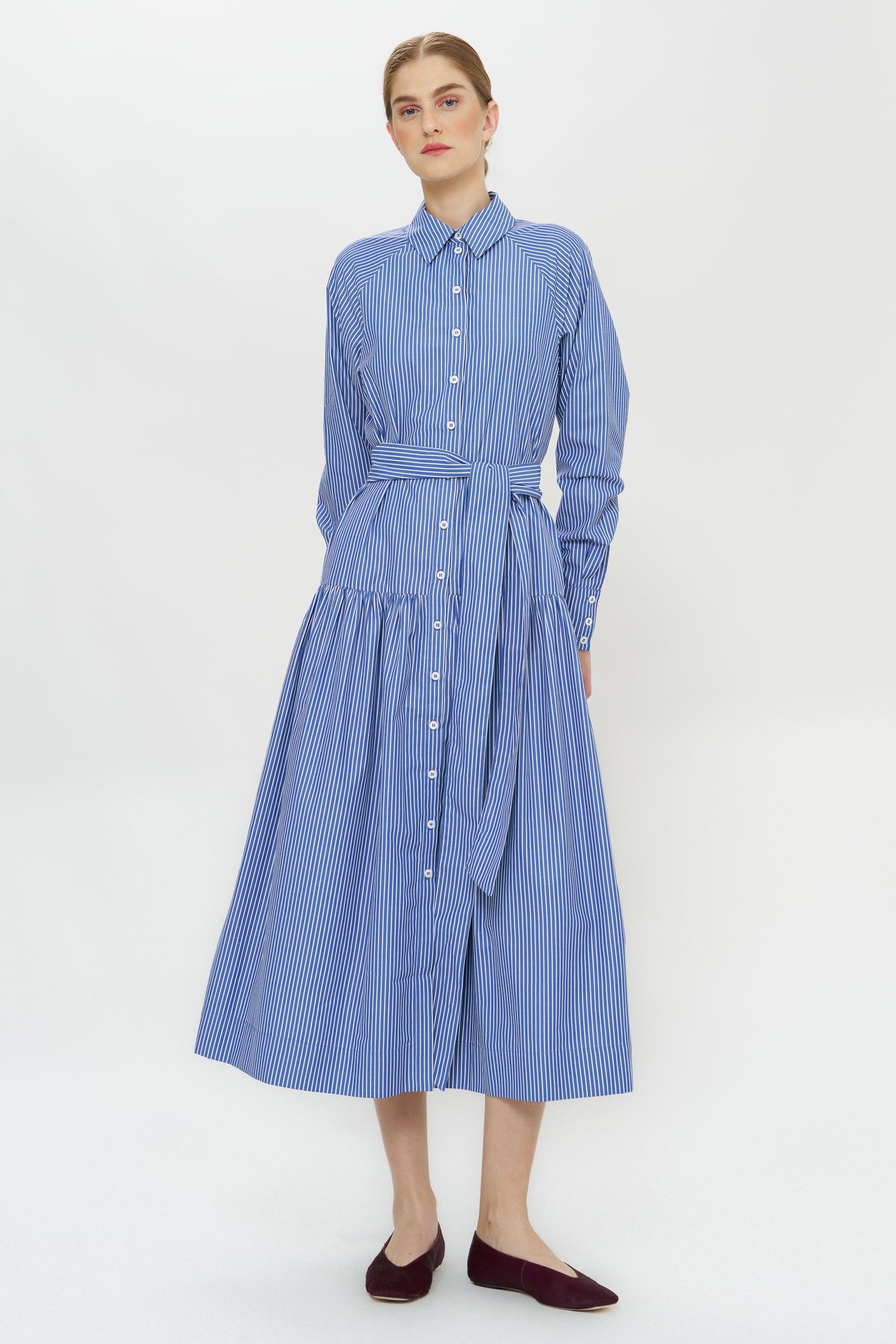 Layla Dress- Capone Navy