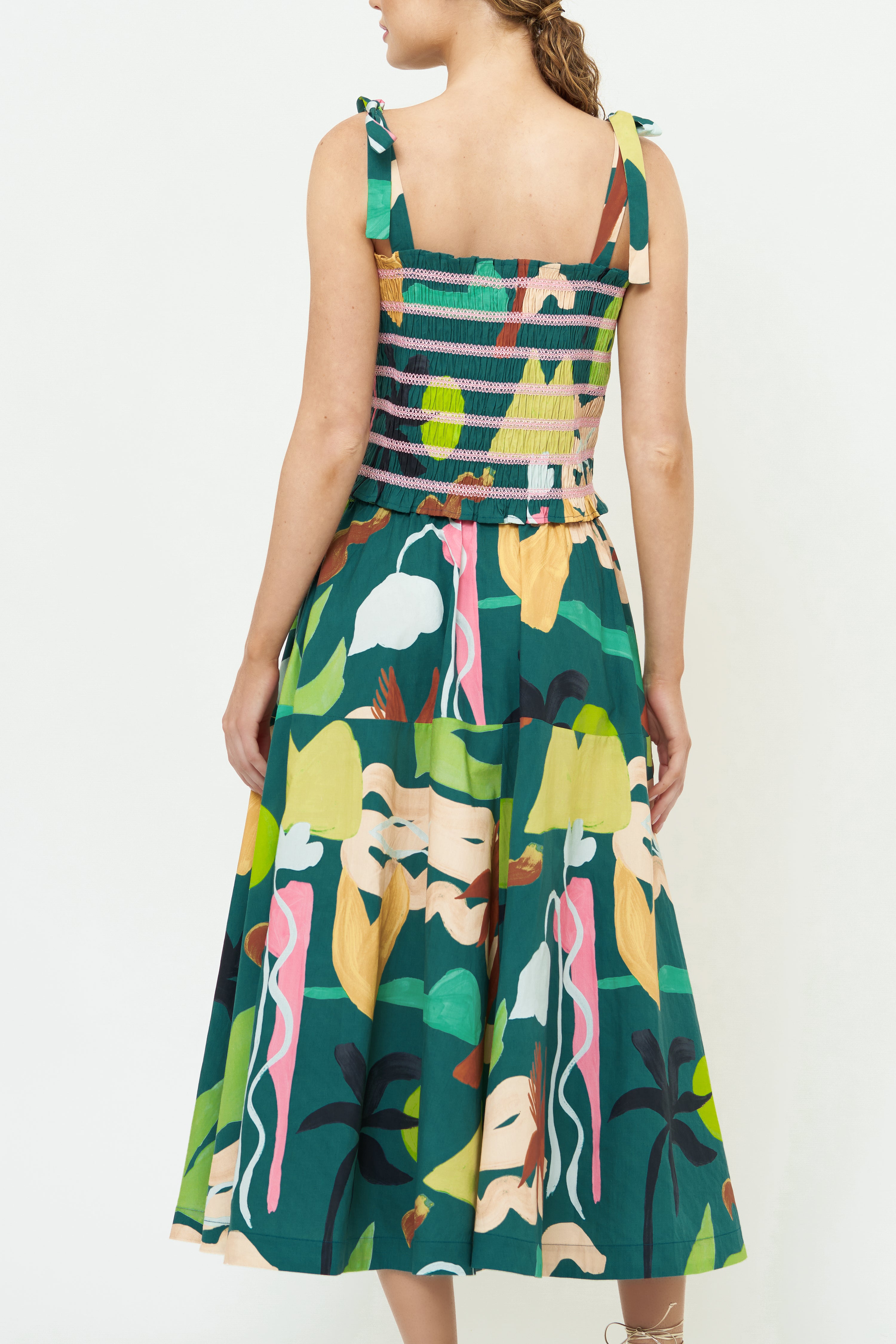 Olivia Skirt- Paradiso Green