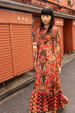 ワンピース yilon Luxury balloon dress ワンピース yilon luxury balloon dress yilon イロン Luxury