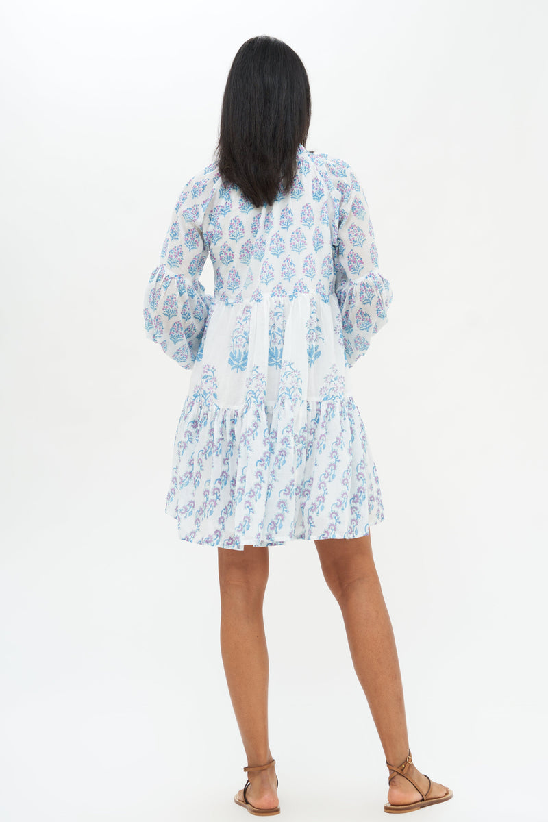 Balloon Sleeve Short- Selva Lilac