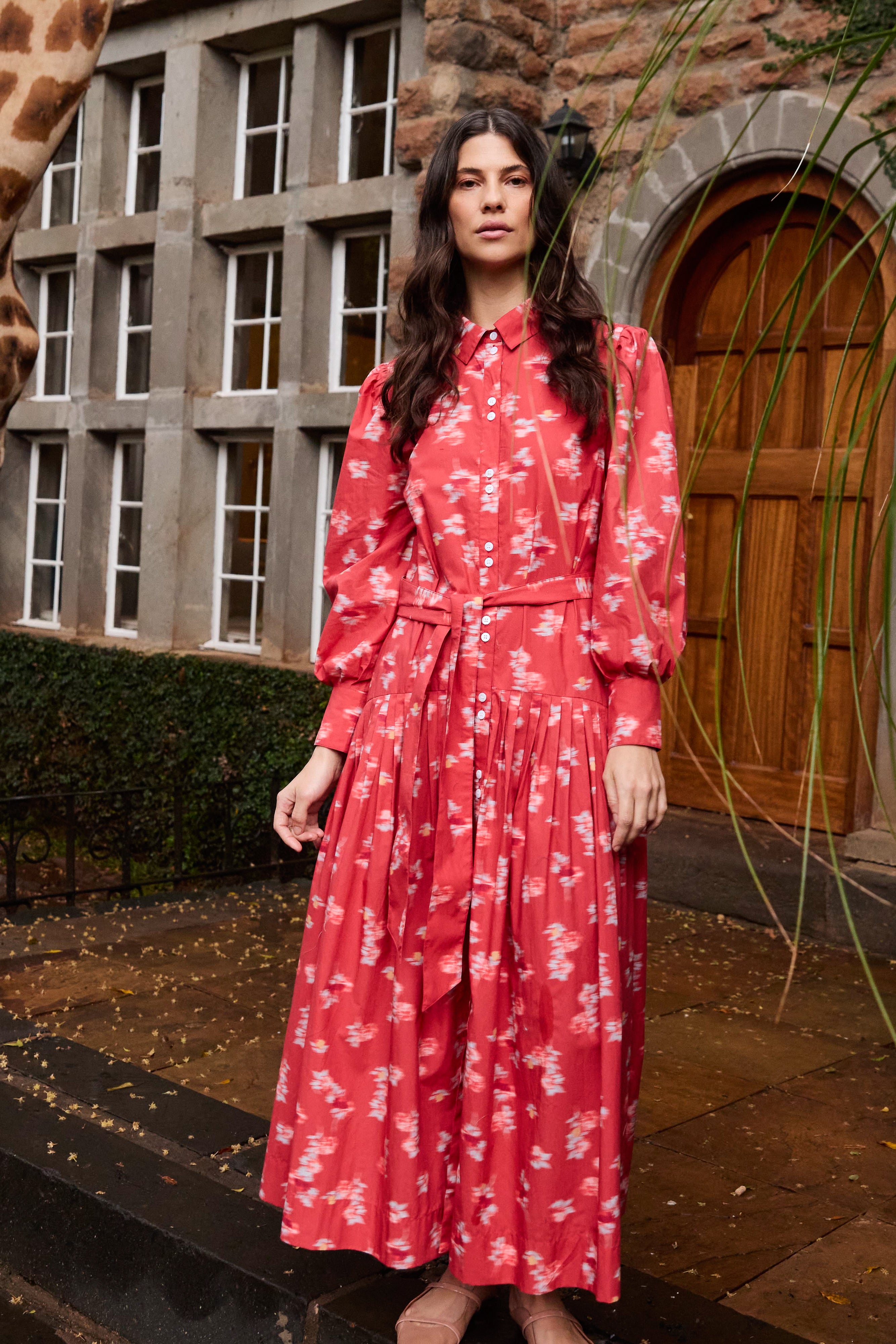 Nora Dress- Lebombo Rust