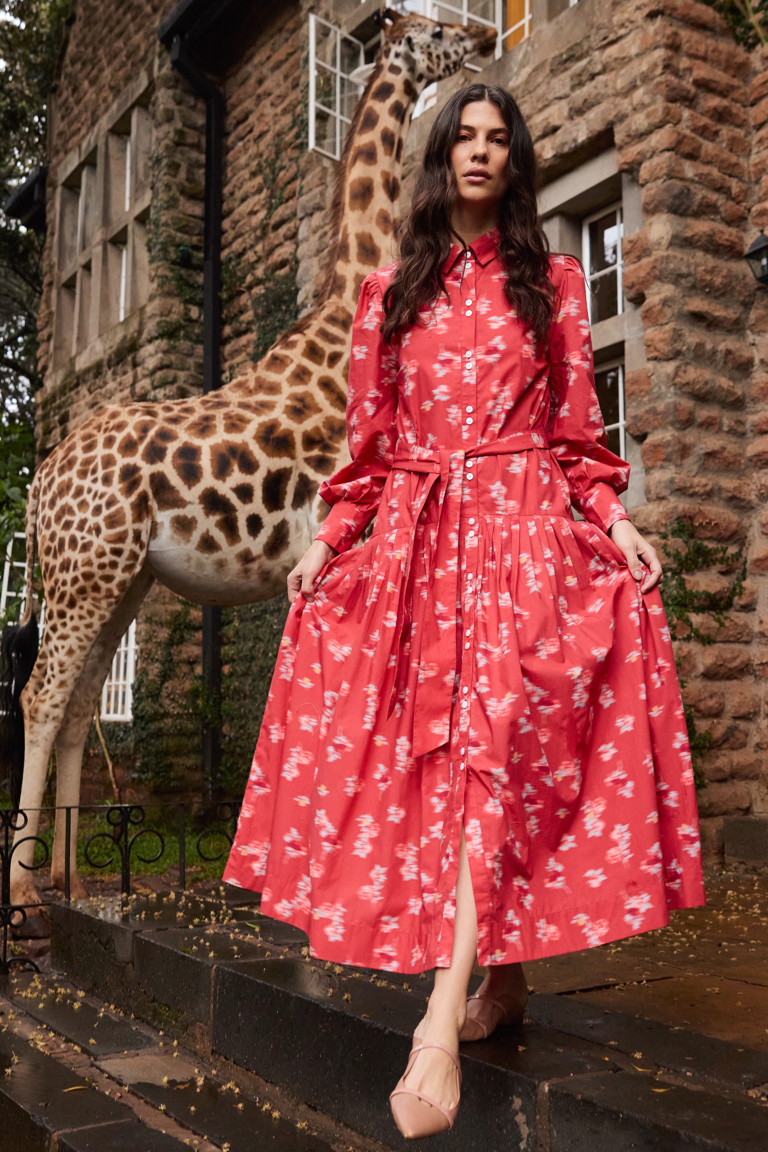 Nora Dress- Lebombo Rust