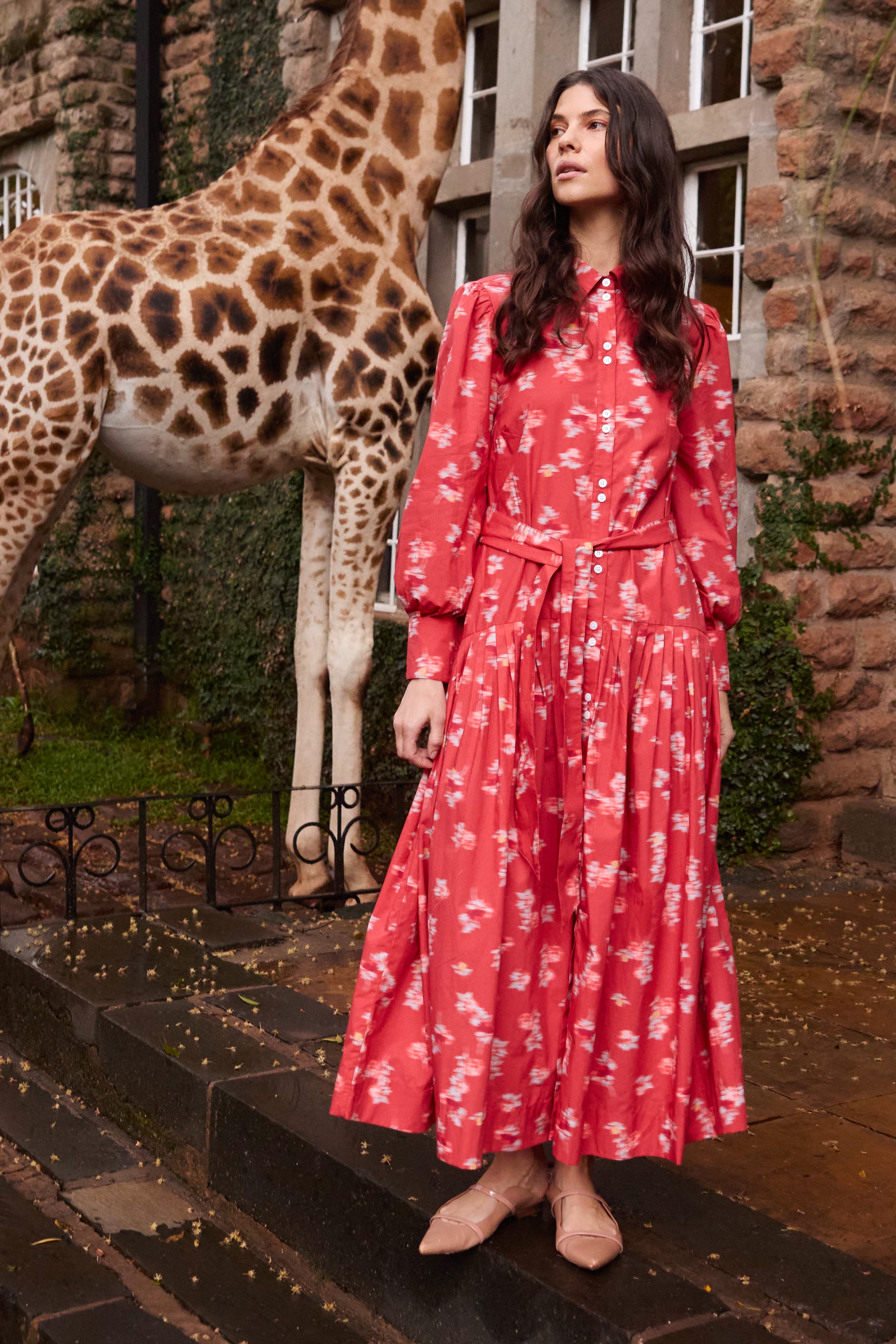 Nora Dress- Lebombo Rust