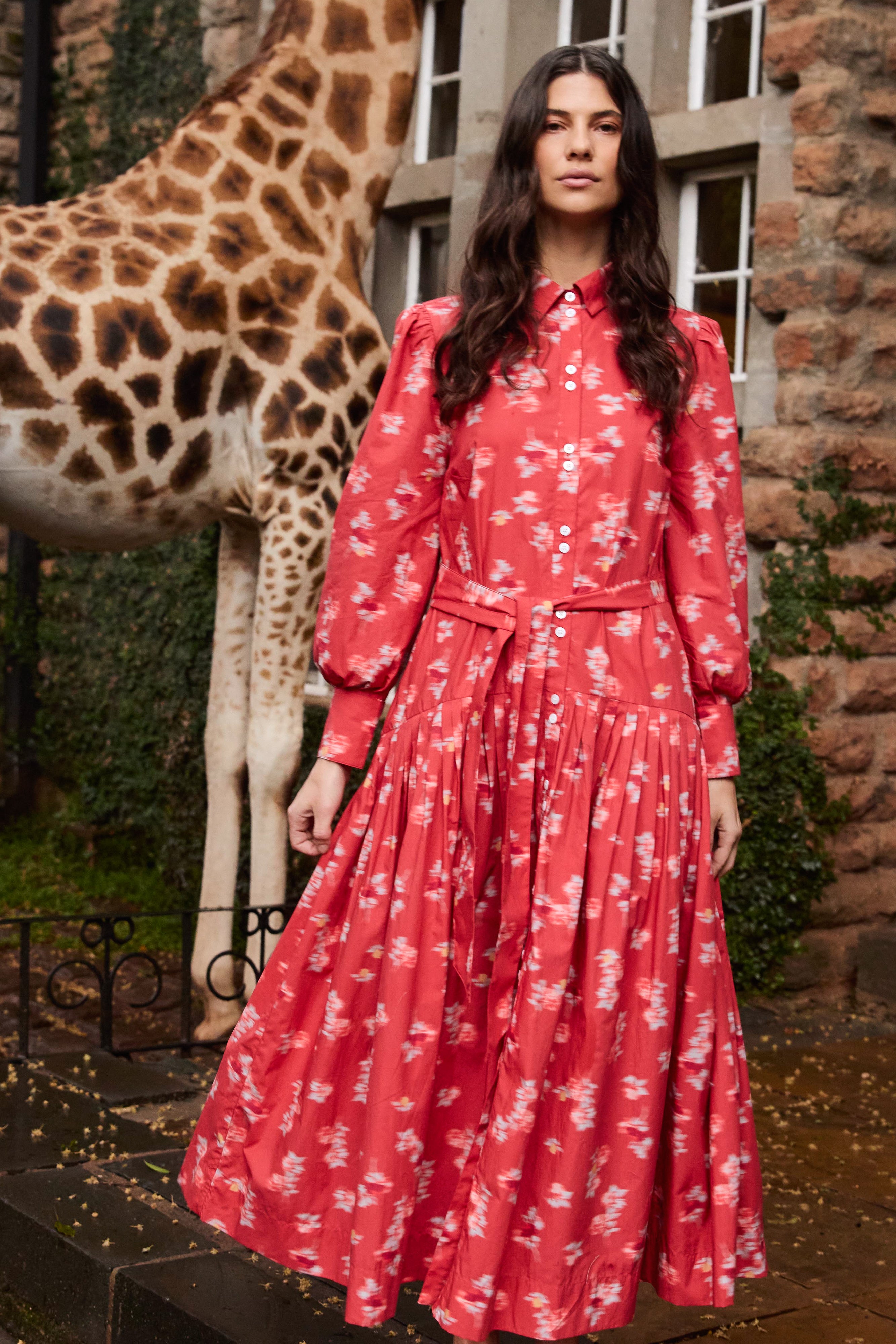Nora Dress- Lebombo Rust