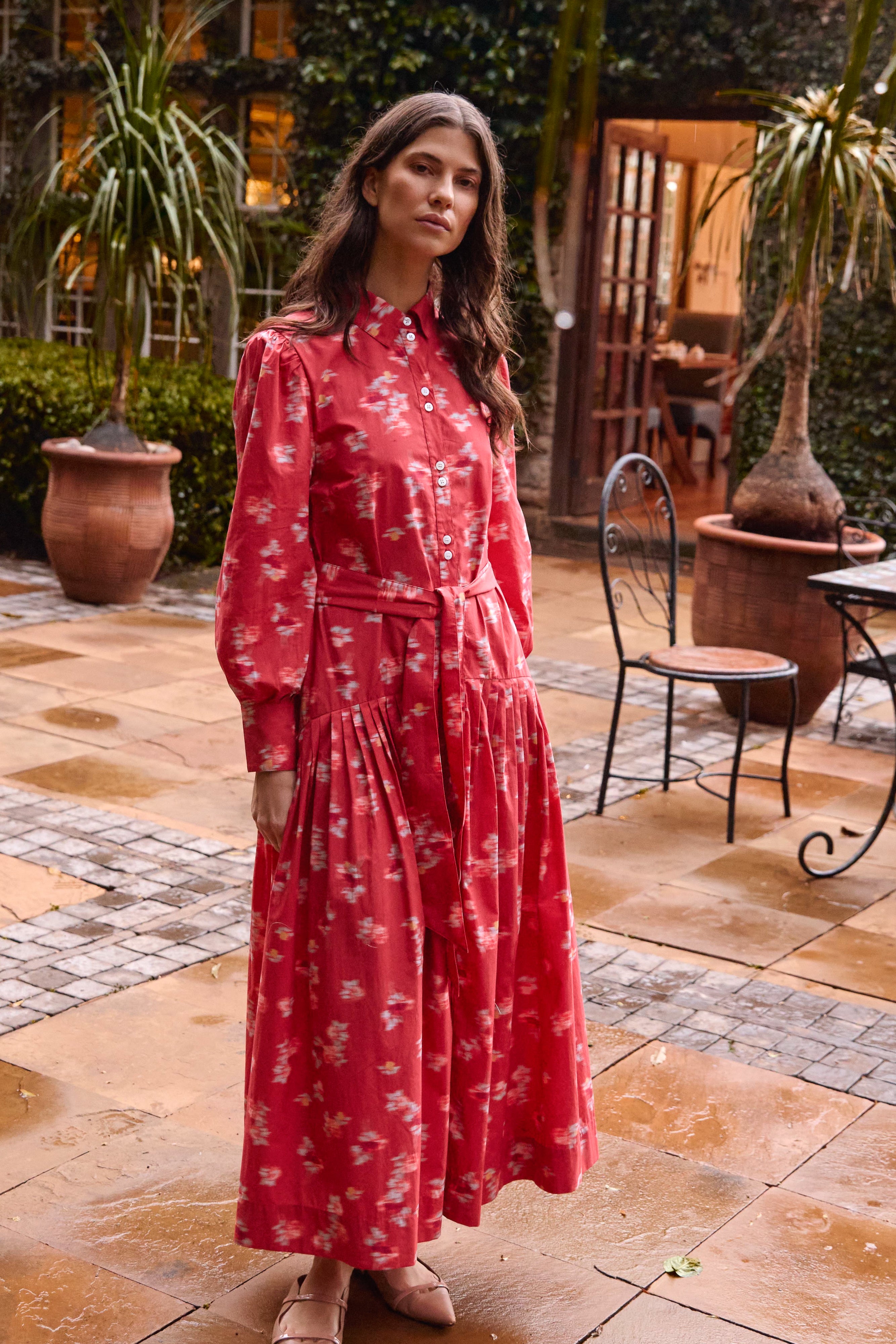 Nora Dress- Lebombo Rust