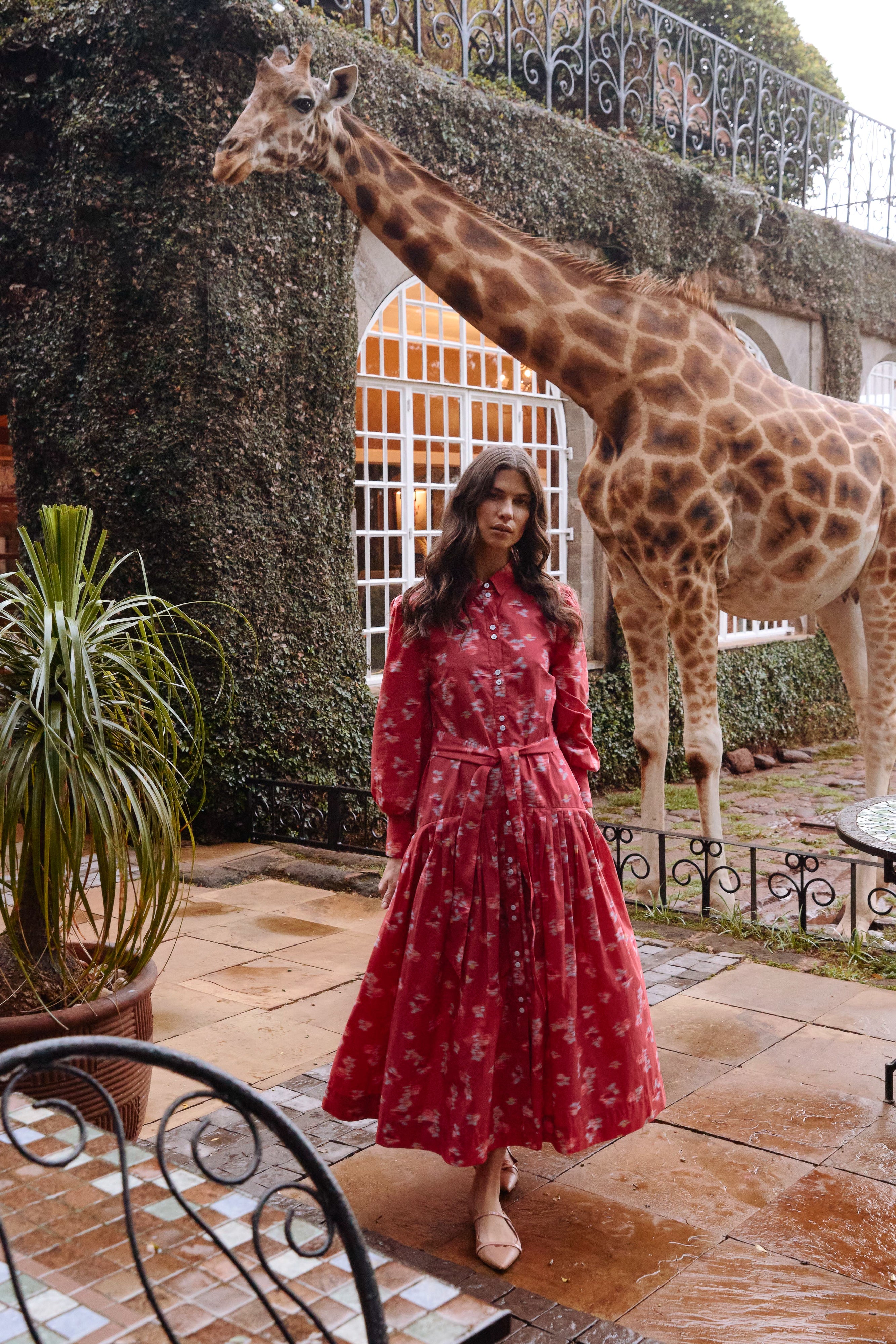 Nora Dress- Lebombo Rust