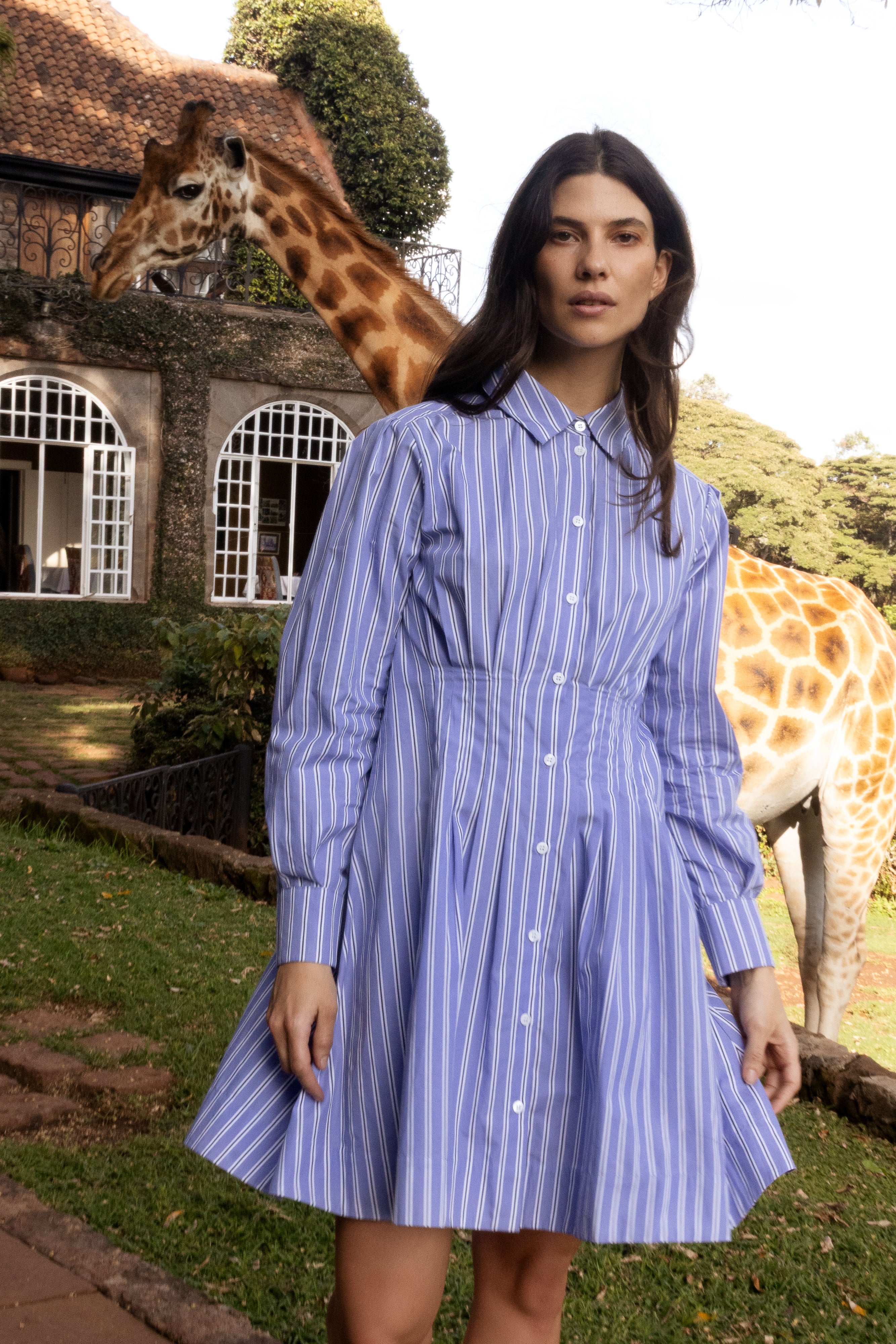 Elizabeth Dress- Merrill Blue