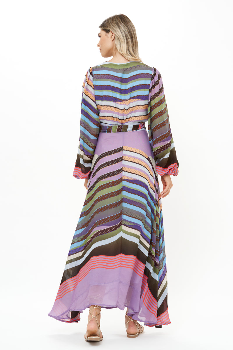 Wrap Dress- Solstice Lilac