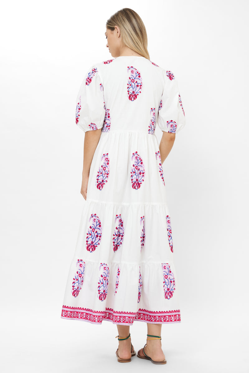 Puff Maxi- Verna Red