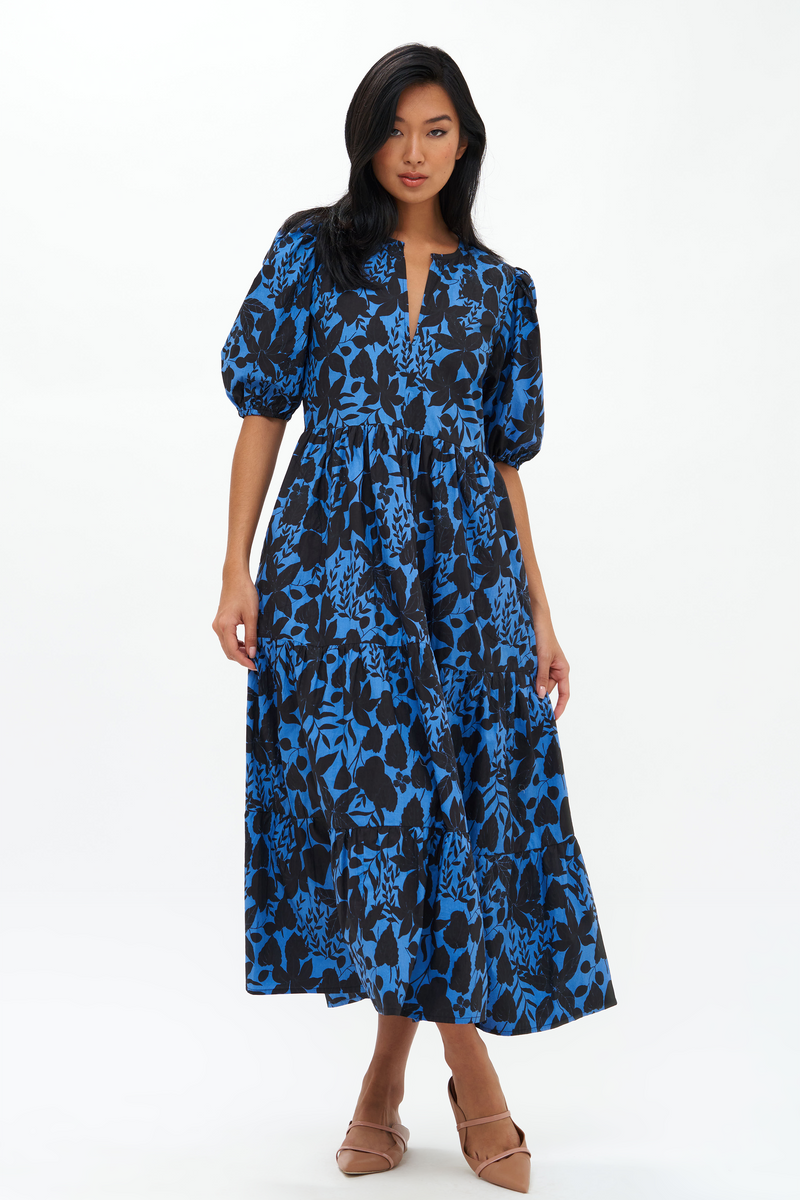 Willow belted floral print midi dress best sale