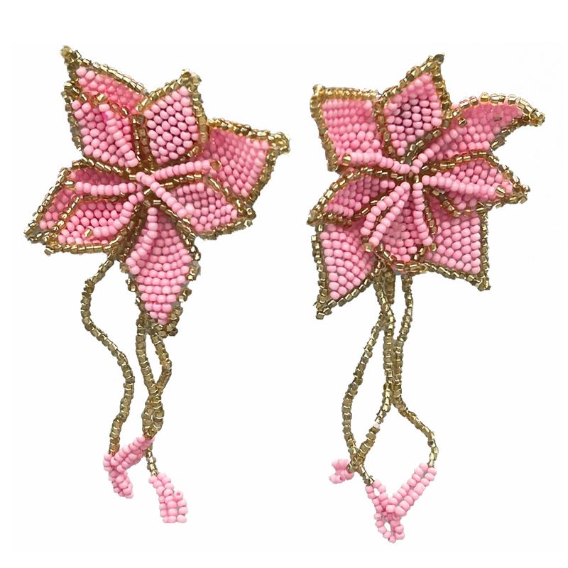 Jardin Earrings- Light Pink