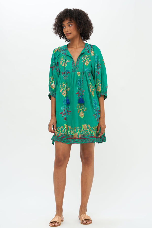 Cuff Sleeve Mini- Goldenrod Green