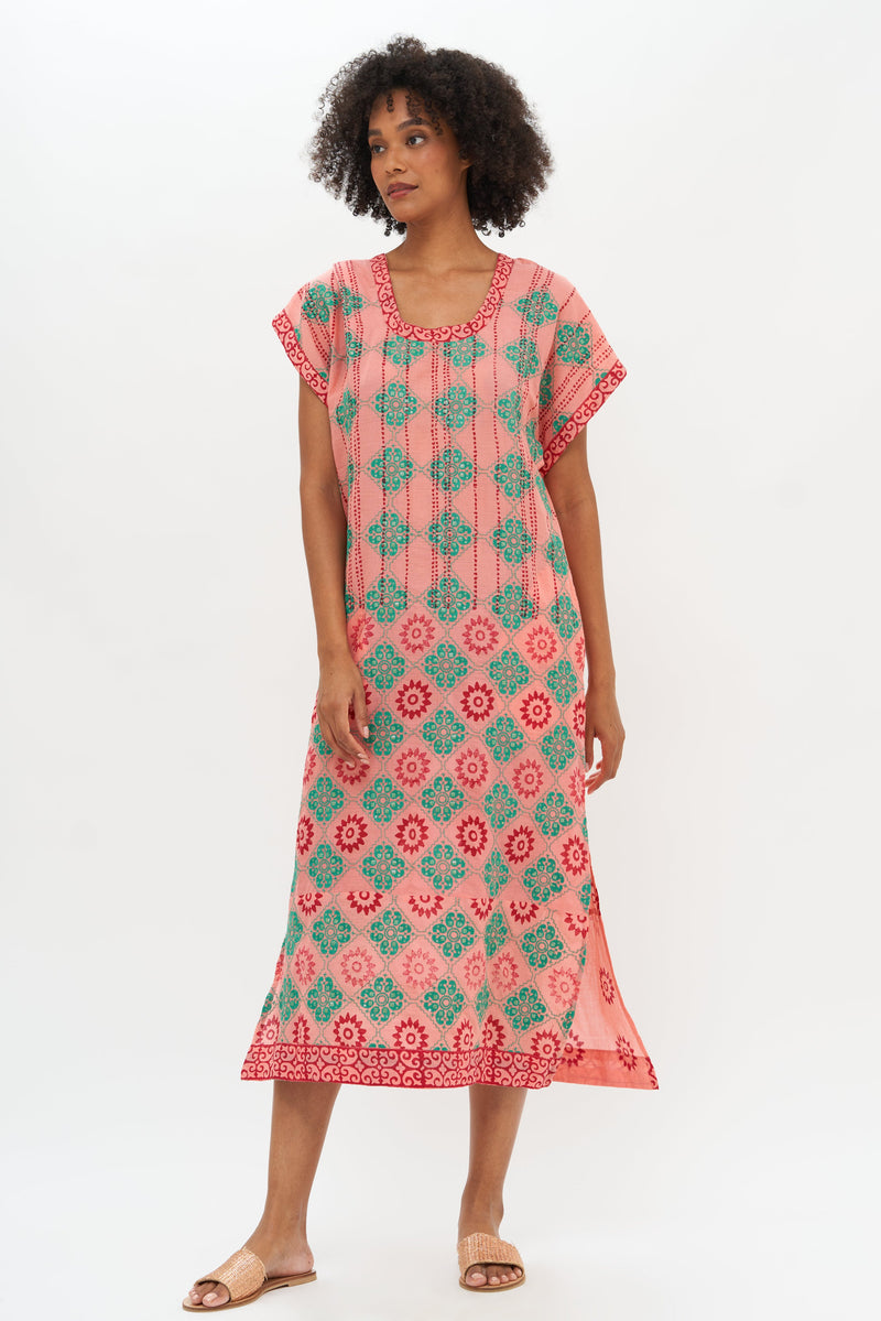 Kaftan Midi- Phoenix Rose – OLIPHANTDESIGN